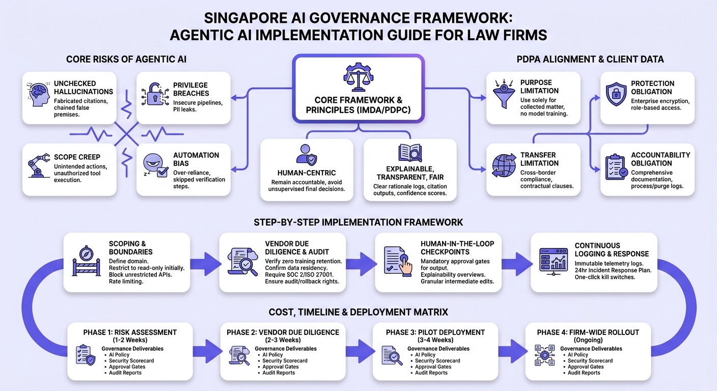 Infographic: Singapore AI Governance Framework Implementation Guide for Law Firms